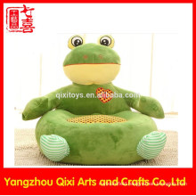 Best quality stuffed frog kids sofa chair soft plush animal sofa chair for kids